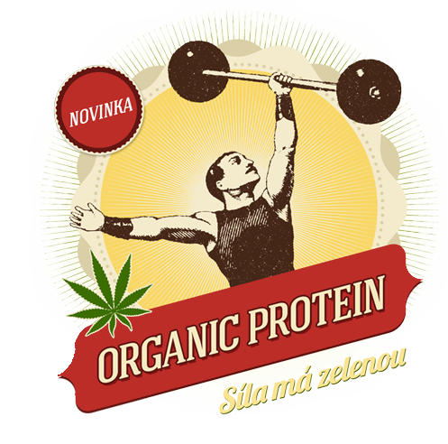 konopný protein - organic protein